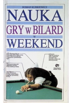 Nauka gry w bilard w weekend