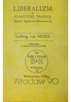 Liberalizm w klasycznej tradycji
