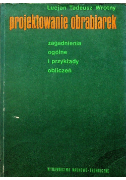 Projektowanie obrabiarek