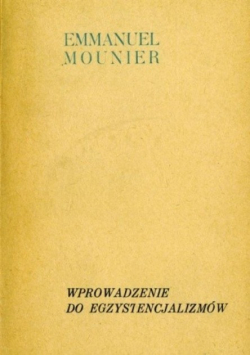 Wprowadzenie do egzystencjalizmów