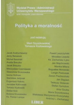 Polityka a moralność