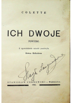 Ich dwoje 1935r.