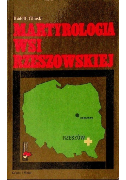 Martyrologia wsi rzeszowskiej