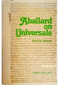 Abailard on universals