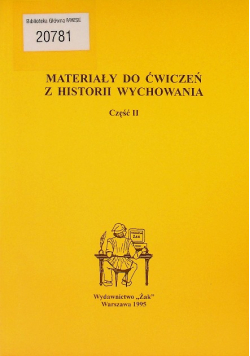 Materiały do ćwiczeń z historii wychowania Część 2
