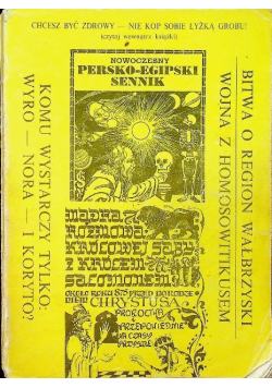 Nowoczesny persko  egipski sennik