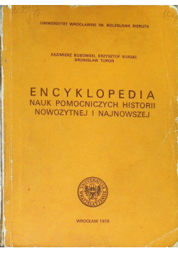 Encyklopedia nauk pomocniczych historii nowożytnej i najnowszej