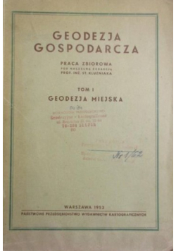 Geodezja gospodarcza Tom 2