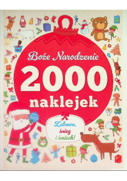 Boże Narodzenie 2000 naklejek Zabawa, śnieg i śmiech