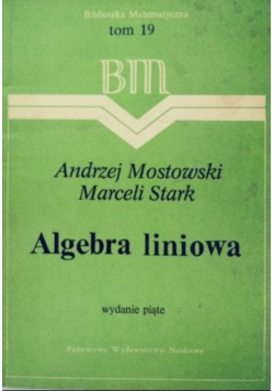 Algebra liniowa