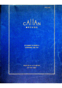 Callan Method Student's Book 5 Lessons 125-161