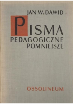 Pisma pedagogiczne pomniejsze