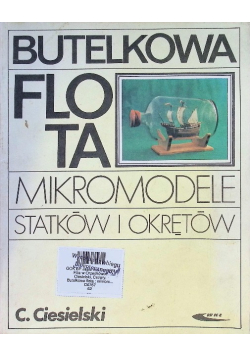 Butelkowa flota mikromodele statków i okrętów