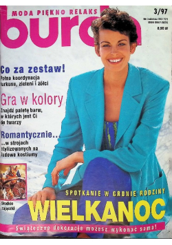 Burda moda piękno relaks Nr 3/97 Wielkanoc