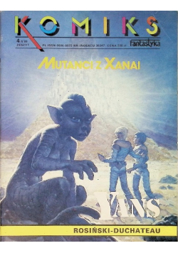 Komiks Zeszyt 4 Mutanci z Xanai