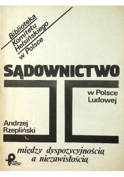 Sądownictwo w Polsce Ludowej