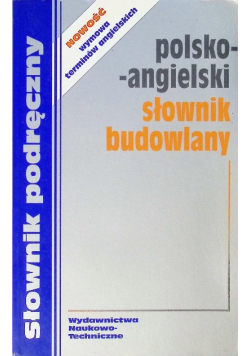 Polsko - angielski słownik budowlany