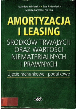 Amortyzacja i leasing