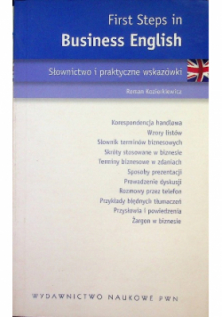 First Steps in Business English