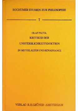 Kritiker der Unsterblichkeitsdoktrin in Mittelalter und Renaissance