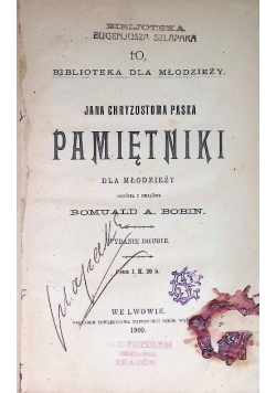 Pamiętniki 1900 r.
