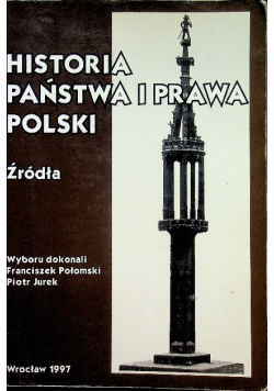 Historia państwa i prawa Polski źródła