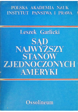 Sąd Najwyższy Stanów Zjednoczonych Ameryki