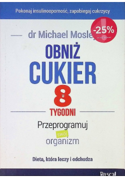 Obniż cukier w 8 tygodni