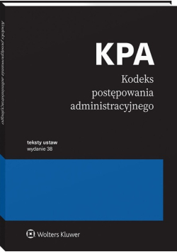 Kodeks postępowania administracyjnego.