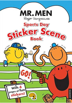 Mr Men Sports Day Sticker Scene Book