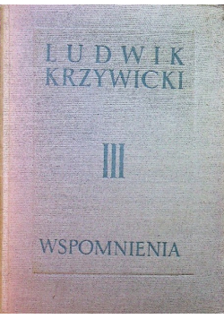 Wspomnienia Tom 3