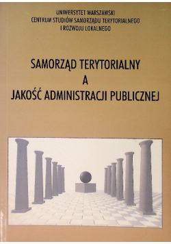 Samorząd terytorialny a jakość administracji publicznej