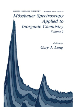 Moessbauer Spectroscopy Applied to Inorganic Chemistry Volume 2