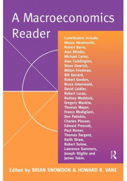 A Macroeconomics Reader