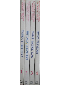 Ilustrowana encyklopedia dla dzieci Tom 1 do 4