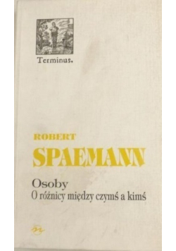 Osoby O różnicy między czymś a kimś