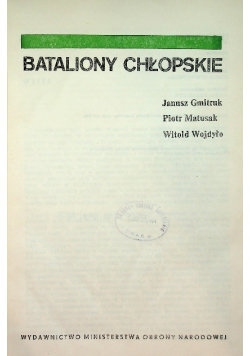 Bataliony chłopskie 1940-1945
