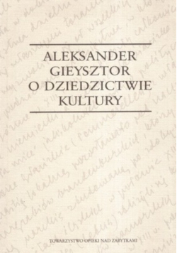O dziedzictwie kultury