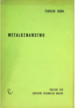 Metaloznawstwo