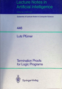 Termination Proofs for Logic Programs