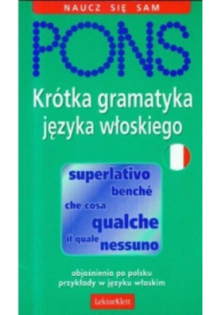 Krótka gramatyka języka włoskiego