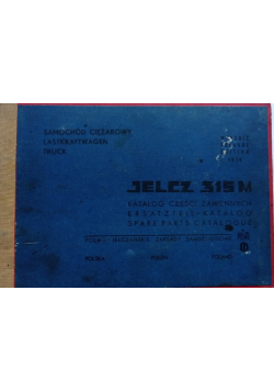 Katalog części zamiennych JELCZ 315 M
