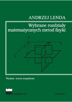 Wybrane Rozdziały Matematycznych Metod Fizyki