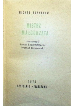 Mistrz i Małgorzata