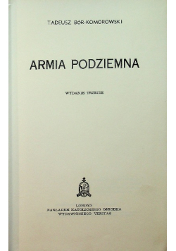 Armia podziemna