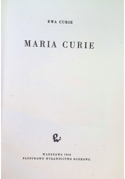 Maria Curie