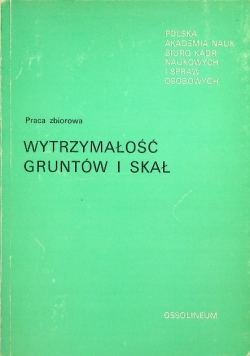 Wytrzymałość gruntów i skał