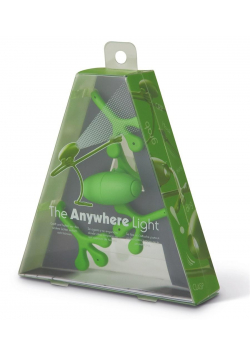Anywhere Light - lampka do książki - zielona