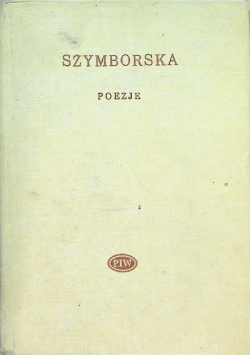 Szymborska Poezje