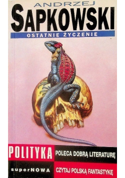 Wiedźmin Tom 1 Ostatnie życzenie.